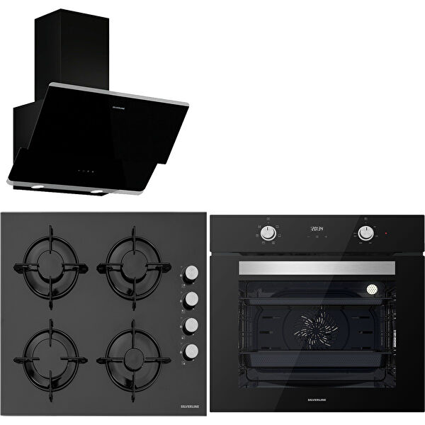 Silverline Ankastre Set