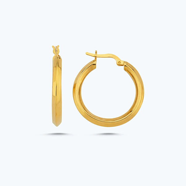 Altınbaş Altın Küpe