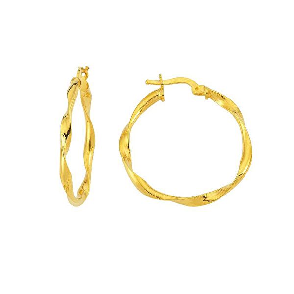 Altınbaş Altın Küpe