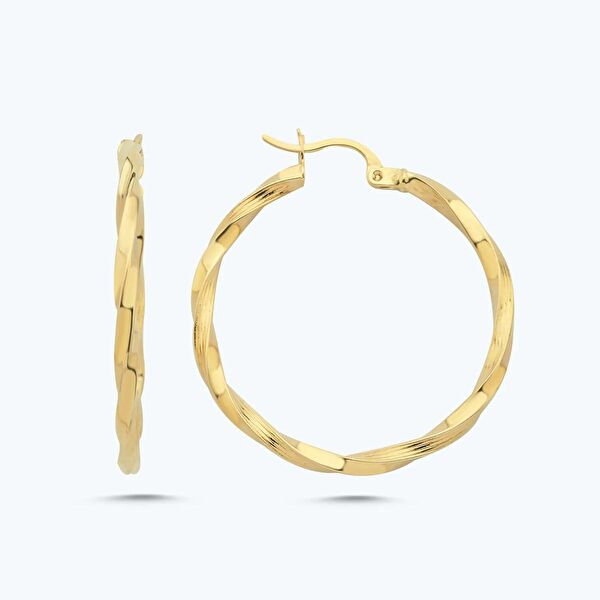 Altınbaş Altın Küpe