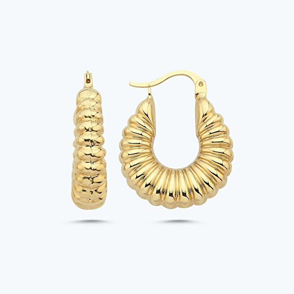 Altınbaş Altın Küpe