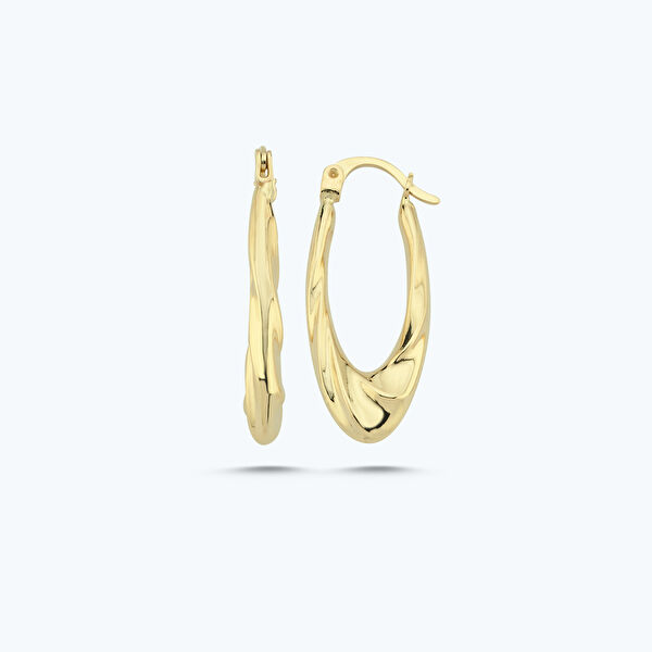 Altınbaş Altın Küpe