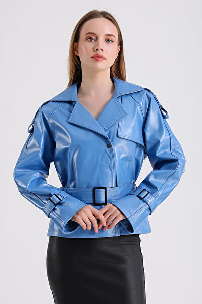 Maroquin Leather Kadın Ceket