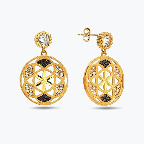 Altınbaş Altın Küpe