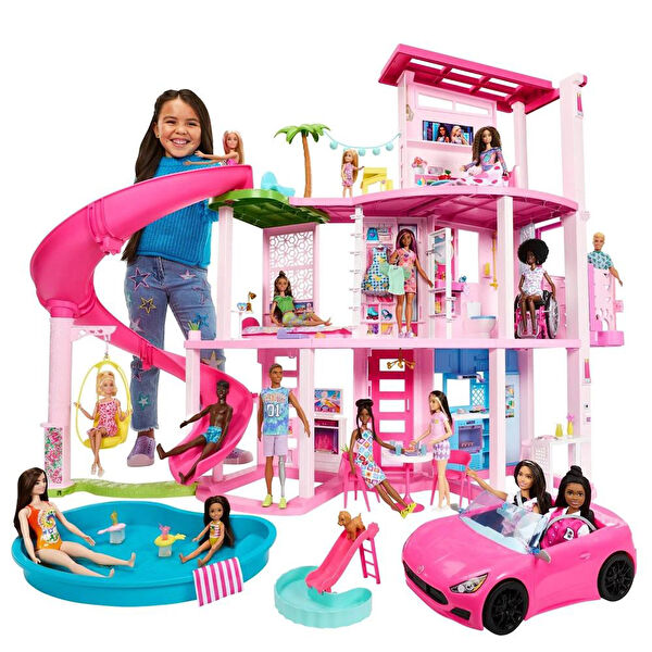 Barbie Oyuncak Bebek Evi