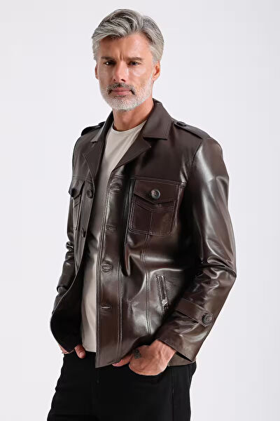 Maroquin Leather Erkek Ceket