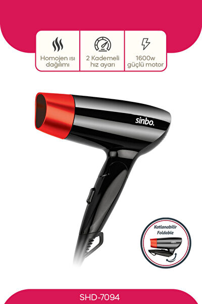 Sinbo Saç Kurutma, Fön Makinesi