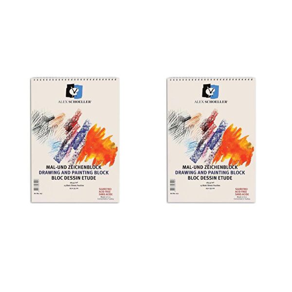 Alex Schoeller Resim Defteri, Kağıtları