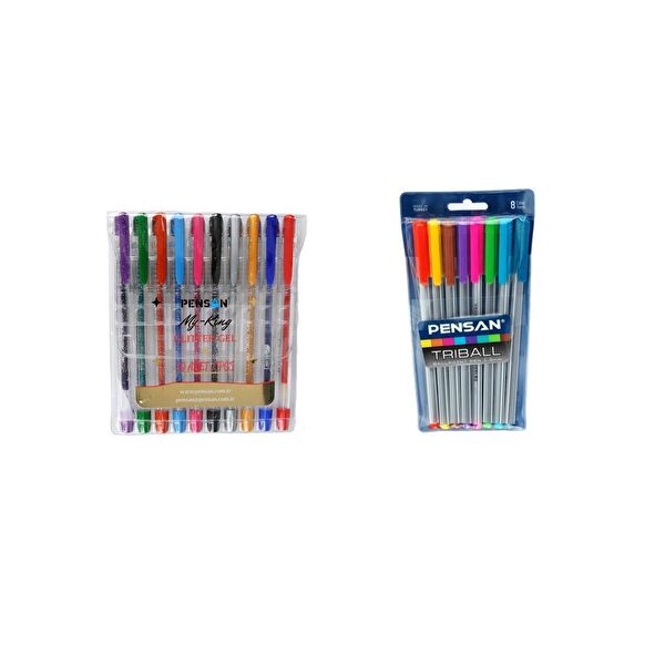 Pensan Roller ve Jel Kalem