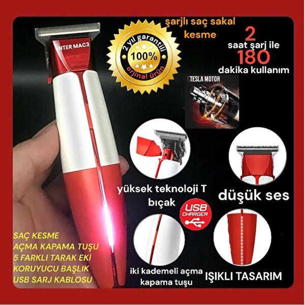 Inter Mac Tıraş Makinesi