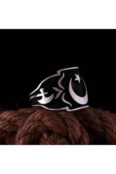 OSMANLI GÜMÜŞ Erkek Yüzük