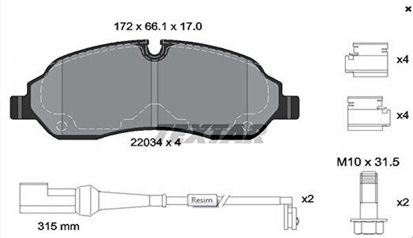 Kale Balata Fren Balataları