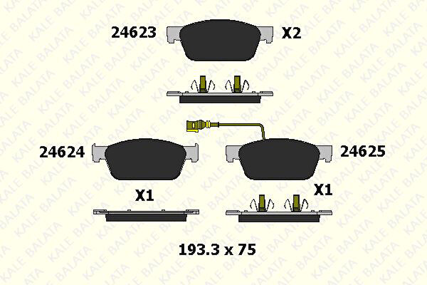 Kale Balata Fren Balataları