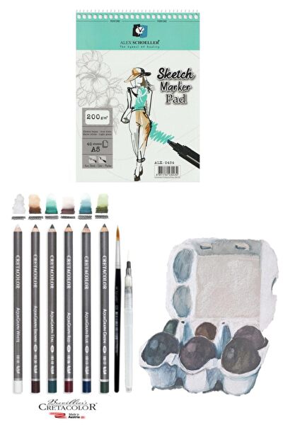 Glance Resim Defteri, Kağıtları