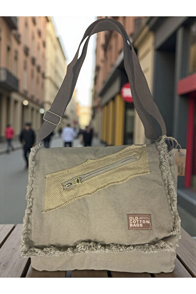 Old Cotton Cargo Tablet Çantaları