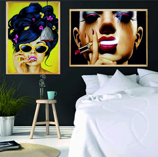 Güneş Lazer Ahşap Tablo