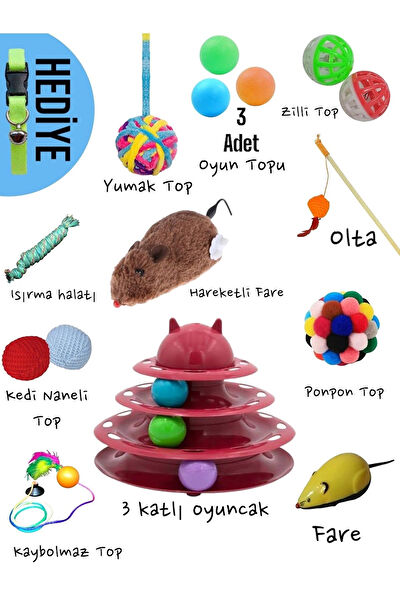 Genel Kedi Oyuncakları