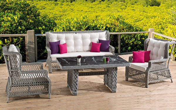 FLEXY HOME GARDEN Bahçe Mobilyası Takımı