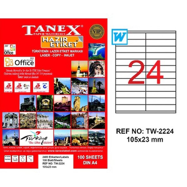 Tanex Barkod Etiketi