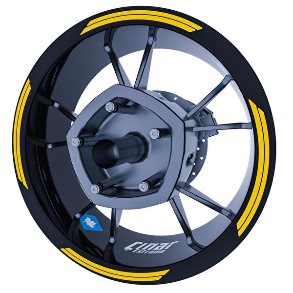 Çınar Extreme Motosiklet Jant Şeritleri