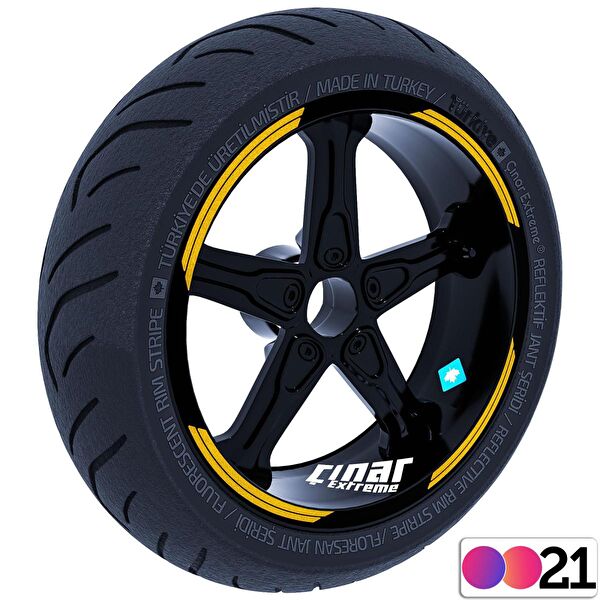Çınar Extreme Motosiklet Jant Şeritleri
