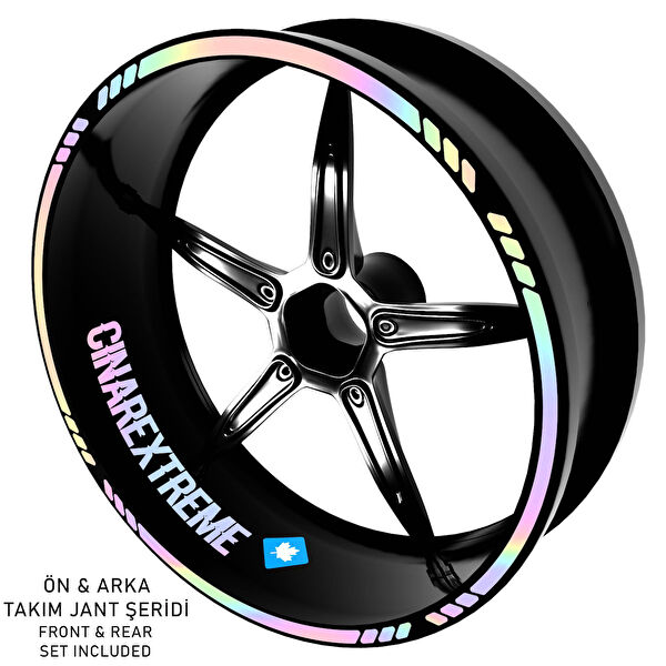 Çınar Extreme Motosiklet Jant Şeritleri
