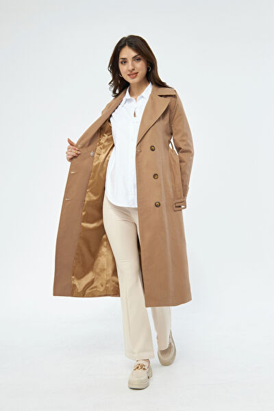 PASTELASTORE Kadın Trençkot, Yağmurluk