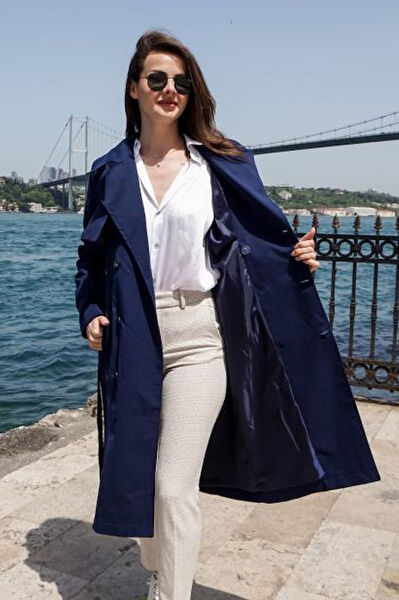 PASTELASTORE Kadın Trençkot, Yağmurluk