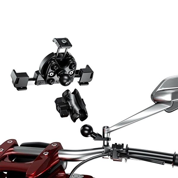 Beymoto Motosiklet Telefon, GPS Tutucular