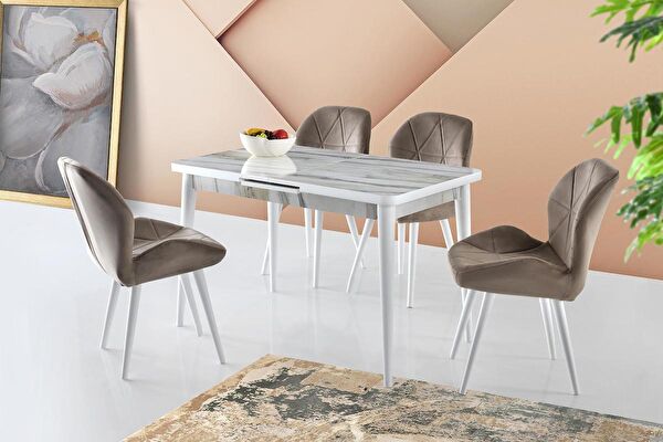 sweet home masa sandalye Mutfak Masa Takımı