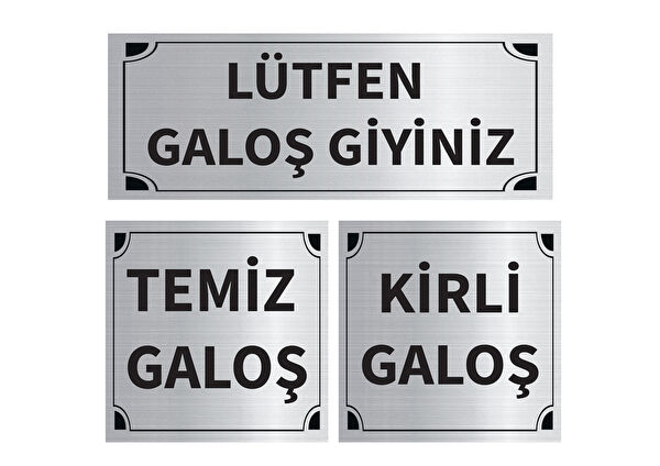 Mayeka Güvenlik Uyarı İşaretleri, İş Güvenliği Levhaları