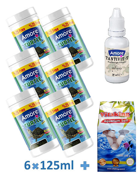 Amore Sürüngen Yemler, Ek Besinler