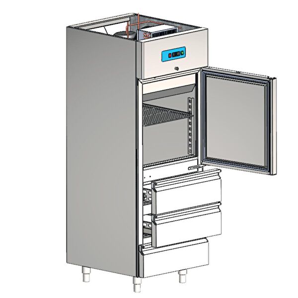 CSA İnox Buzdolabı