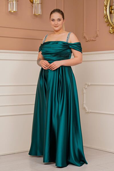 Livanomi Büyük Beden Abiye Elbise