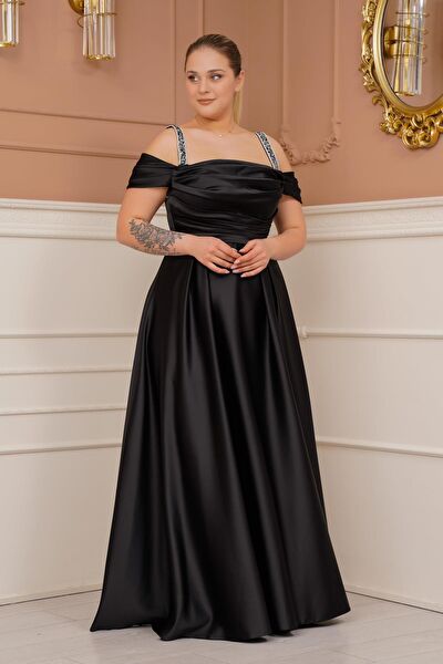 Livanomi Büyük Beden Abiye Elbise