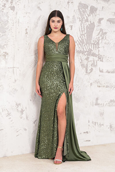 Livanomi Büyük Beden Abiye Elbise