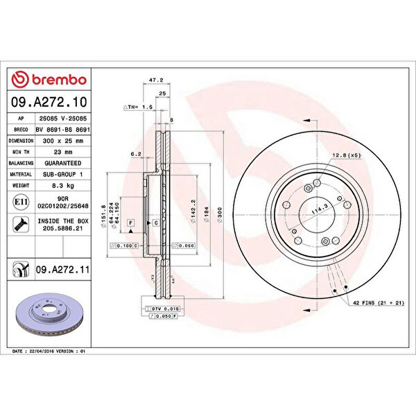 Brembo Fren Diskleri