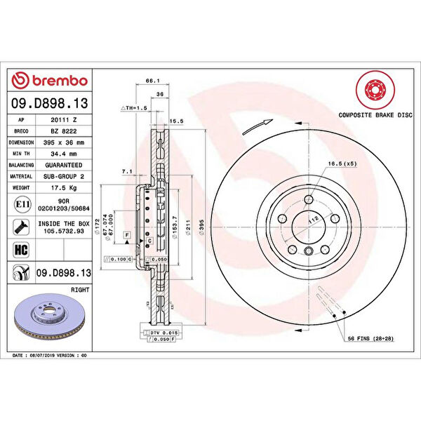 Brembo Fren Diskleri