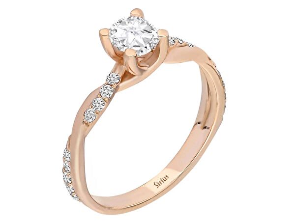 Sirius Pırlanta Altın Yüzük