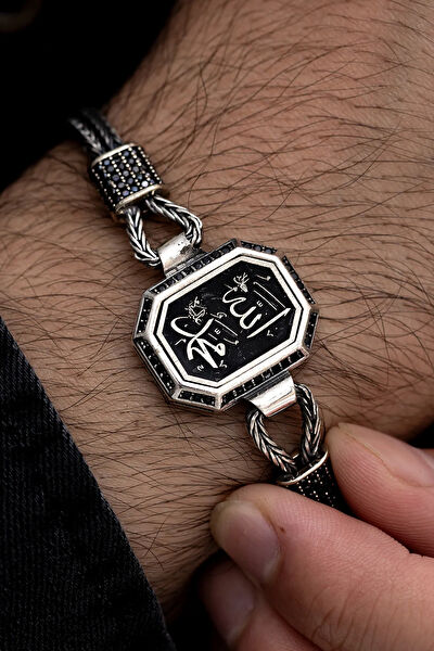 OSMANLI GÜMÜŞ Erkek Bileklik