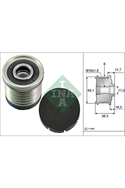 TAMDA ARADIĞIM Alternatör Kasnağı