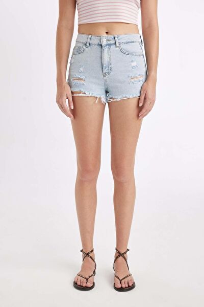 DeFacto Kadın Şort, Bermuda, Kapri