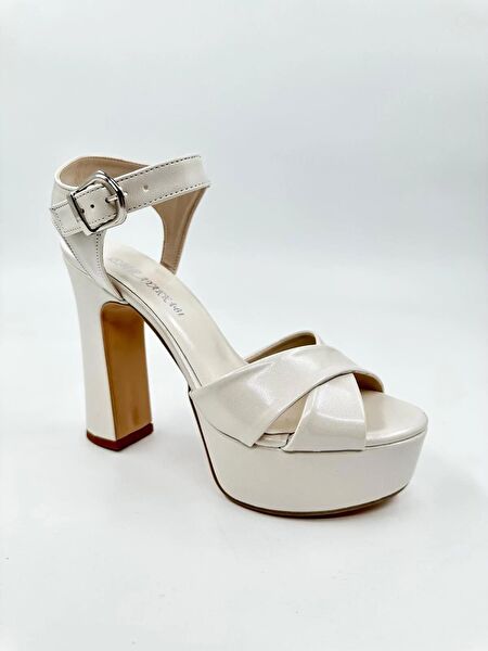 İnci Topuk Abiye Ayakkabı