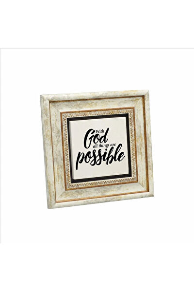 Baksepete Çerçeveli Tablo