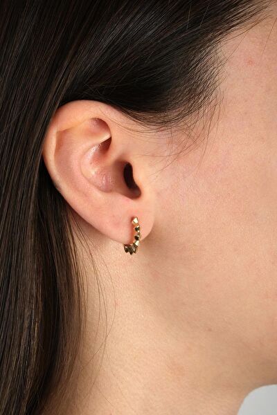 GÜZİDE KUYUMCU Altın Küpe