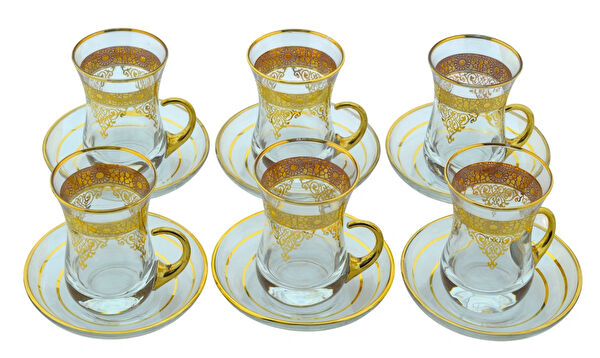 Lux Çay Bardağı, Tabağı, Takımı