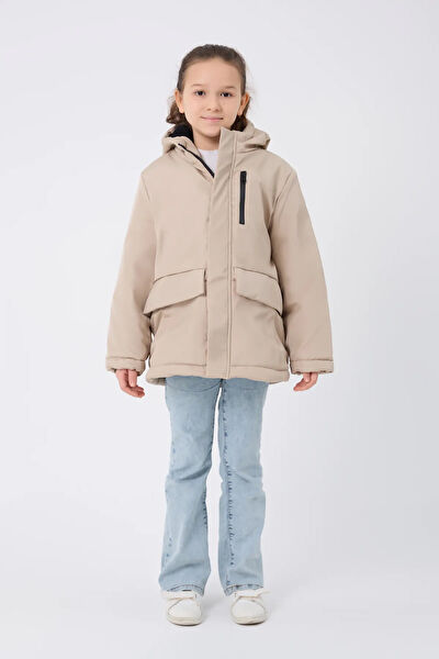 Freemen Kız Çocuk Mont, Kaban