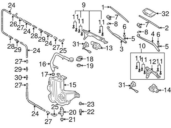 Orjinal Cam Suyu Bidonu & Ekipmanları