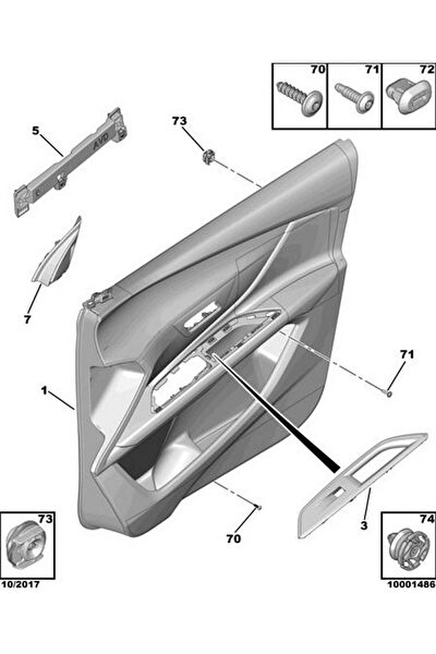 OE-PSA Kapı Ekipmanları