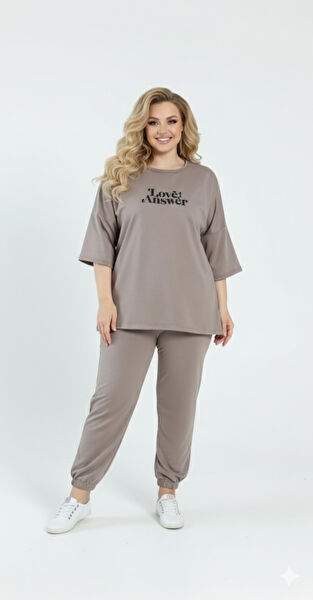 FAMES Büyük Beden Eşofman